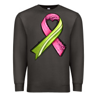 Smoke breast cancer sport ribbons Premium Sweatshirt - AdoDesignShop