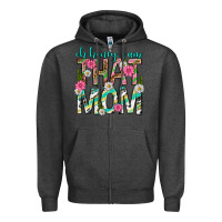 Charcoal Heather oh honey i am that mom mothers day Zipper Hoodie - texasbilliewilder