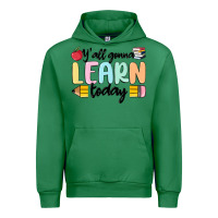 Emerald y'all gonna learn today Urban Hoodie - MaliasSmallBusiness