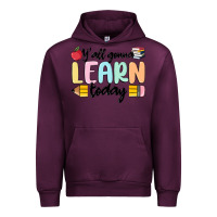 Mauve Wine y'all gonna learn today Urban Hoodie - MaliasSmallBusiness