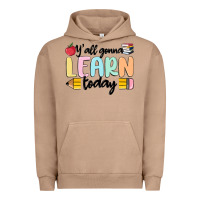 Pigment Burro y'all gonna learn today Urban Hoodie - MaliasSmallBusiness