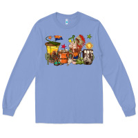 Colony Blue arizona coffee cups Long Sleeve Tee - texasbilliewilder