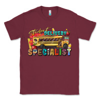 Burgundy student delivery specialist Classic Tee - texasbilliewilder