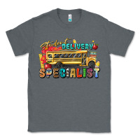 Charcoal Heather student delivery specialist Classic Tee - texasbilliewilder