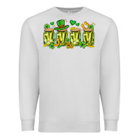Dove Grey st. patricks day pickle Premium Sweatshirt - Artiststas