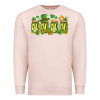 Pale Pink st. patricks day pickle Premium Sweatshirt - Artiststas