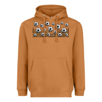 Meerkat leopard soccer 16oz libbey glass Heavyweight Hoodie - HRA Design Shop