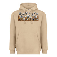 Mushroom leopard soccer 16oz libbey glass Heavyweight Hoodie - HRA Design Shop