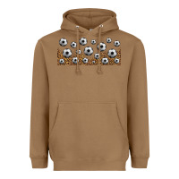 Toasted Coconut leopard soccer 16oz libbey glass Heavyweight Hoodie - HRA Design Shop
