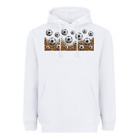 White leopard soccer 16oz libbey glass Heavyweight Hoodie - HRA Design Shop