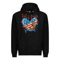 Black faith family freedom Premium Hoodie - MaliasSmallBusiness