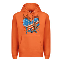 Carrot faith family freedom Premium Hoodie - MaliasSmallBusiness