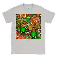 Moon Dust st patricks  cow with candy Classic Tee - FaDigitalArtStudio