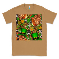 Toasted Coconut st patricks  cow with candy Classic Tee - FaDigitalArtStudio