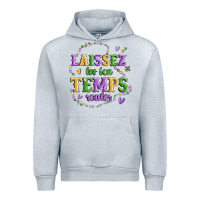 Heather Grey laissez les bon temps rouler Urban Hoodie - MaliasSmallBusiness