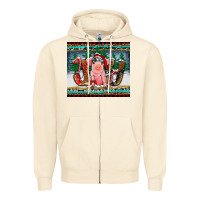 Sandshell joy pig Zipper Hoodie - RanaPortraitStore