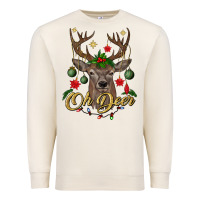 Sandshell oh deer Christmas Premium Sweatshirt - BundleAndBundleShop
