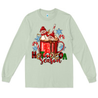 Matcha hot cocoa  season Long Sleeve Tee - Zillion Design Studio