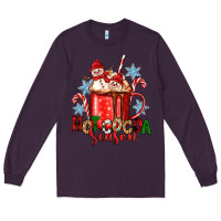 Plum hot cocoa  season Long Sleeve Tee - Zillion Design Studio