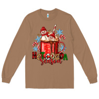 Toasted Coconut hot cocoa  season Long Sleeve Tee - Zillion Design Studio