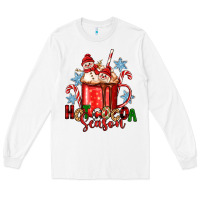 White hot cocoa  season Long Sleeve Tee - Zillion Design Studio