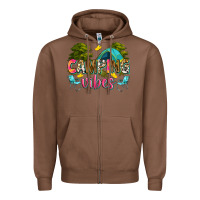 Chestnut camping vibes Zipper Hoodie - Zillion Design Studio