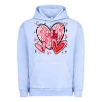 Pigment Grape Ice valentines hearts Urban Hoodie - MaliasSmallBusiness