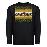 Black Christmas with cross Premium Sweatshirt - BundleAndBundleShop