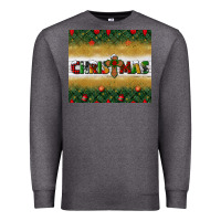 Charcoal Heather Christmas with cross Premium Sweatshirt - BundleAndBundleShop