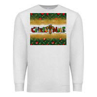 Oatmeal Heather Christmas with cross Premium Sweatshirt - BundleAndBundleShop