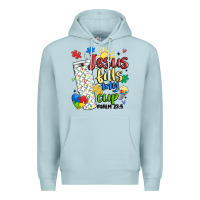 Blue Mist autism jesus fills my cup Premium Hoodie - MaliasSmallBusiness