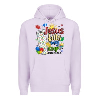 Lilac autism jesus fills my cup Premium Hoodie - MaliasSmallBusiness