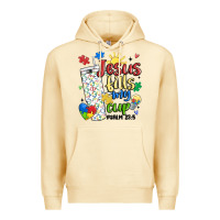 Pina Colada autism jesus fills my cup Premium Hoodie - MaliasSmallBusiness