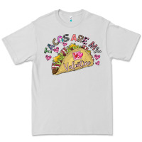 Dove Grey Tacos Are My Valentine Premium Tee - CowhideDigitalArt