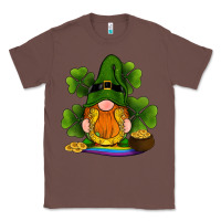 Chestnut st patricks day gnomes shamrock gold horseshoes rainbow Classic Tee - RanaPortraitStore