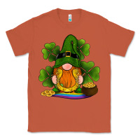 Copper st patricks day gnomes shamrock gold horseshoes rainbow Classic Tee - RanaPortraitStore