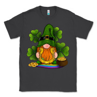 Smoke st patricks day gnomes shamrock gold horseshoes rainbow Classic Tee - RanaPortraitStore