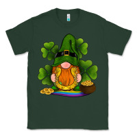 Sports Green st patricks day gnomes shamrock gold horseshoes rainbow Classic Tee - RanaPortraitStore