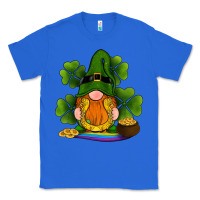 True Royal st patricks day gnomes shamrock gold horseshoes rainbow Classic Tee - RanaPortraitStore