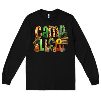 Black camp life Long Sleeve Tee - RanaPortraitStore