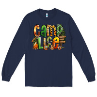 Navy camp life Long Sleeve Tee - RanaPortraitStore