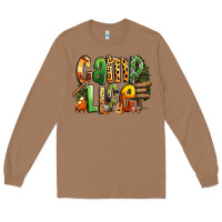 Toasted Coconut camp life Long Sleeve Tee - RanaPortraitStore