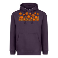 Plum leopard basketball 16oz libbey glass Heavyweight Hoodie - HRA Design Shop