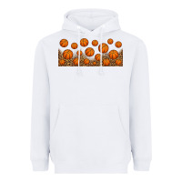 White leopard basketball 16oz libbey glass Heavyweight Hoodie - HRA Design Shop