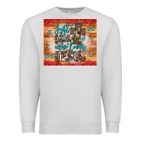 Dove Grey just a girl who loves jesus Premium Sweatshirt - JahusDesignShop