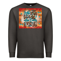 Smoke just a girl who loves jesus Premium Sweatshirt - JahusDesignShop