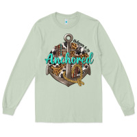 Matcha anchored hebrews 6 19 Long Sleeve Tee - texasbilliewilder