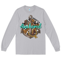 Moon Dust anchored hebrews 6 19 Long Sleeve Tee - texasbilliewilder