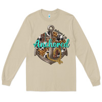 Mushroom anchored hebrews 6 19 Long Sleeve Tee - texasbilliewilder