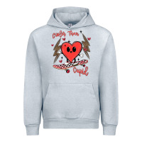 Heather Grey cooler than cupid Urban Hoodie - MaliasSmallBusiness